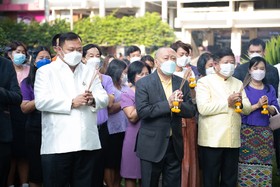 มทร.พระนคร จัดพิธีสักการะสิ่งศักดิ์สิทธิ์ประจำศูนย์ เสริมมงค ... พารามิเตอร์รูปภาพ 5