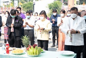 มทร.พระนคร จัดพิธีสักการะสิ่งศักดิ์สิทธิ์ประจำศูนย์ เสริมมงค ... พารามิเตอร์รูปภาพ 18